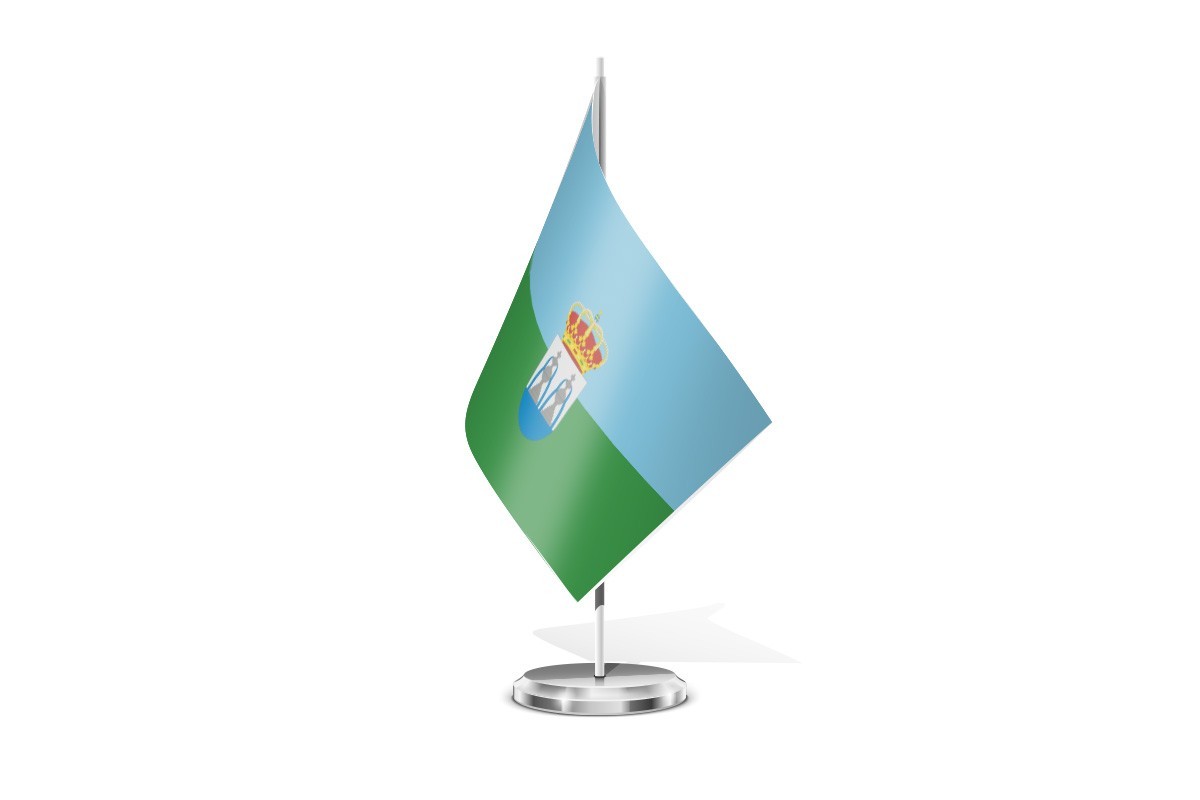 Bandera de mesa de Fuentes