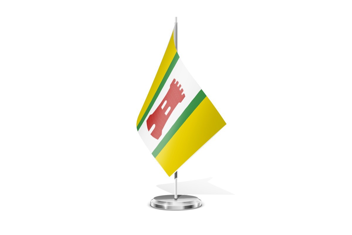 Bandera de mesa de Hinojosa