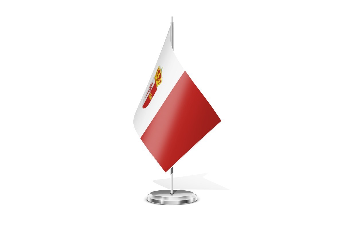 Bandera de mesa de Hinojosos