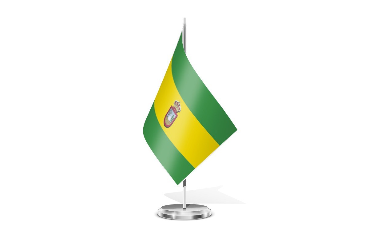 Bandera de mesa de Honrubia