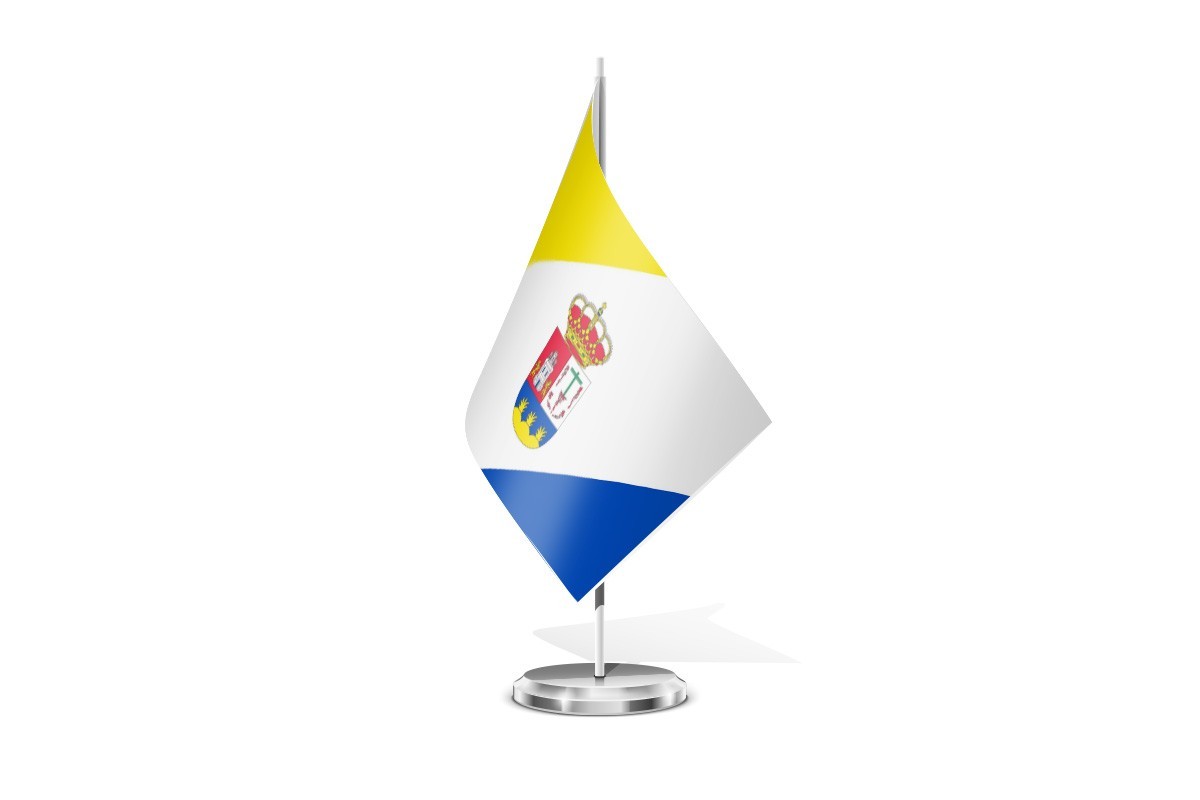 Bandera de mesa de Leganiel