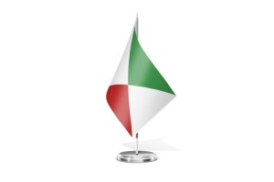 Bandera de mesa de Pajarón 123