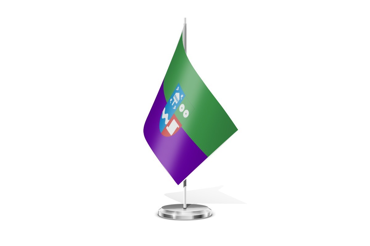 Bandera de mesa de Palomera