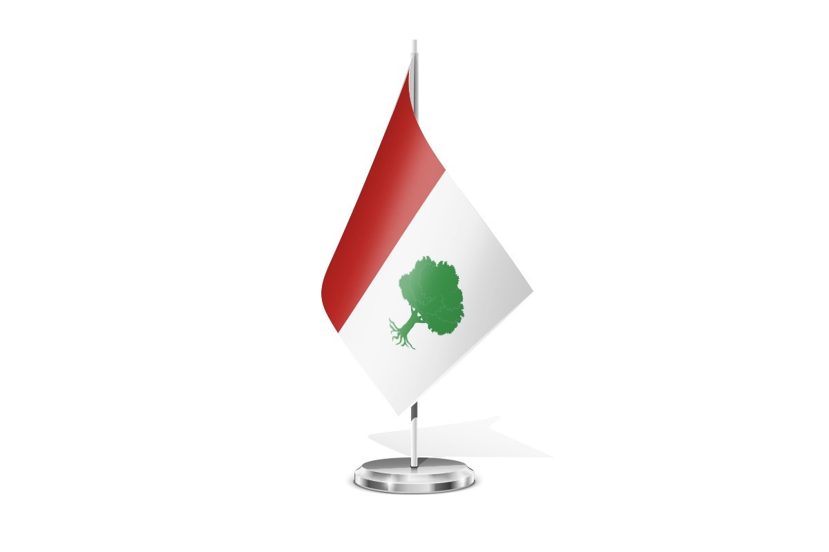 Bandera de mesa de Peral