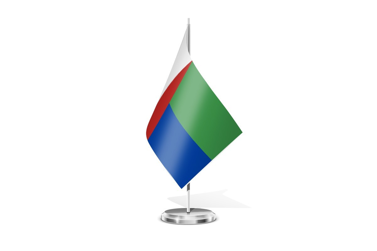 Bandera de mesa de Pesquera
