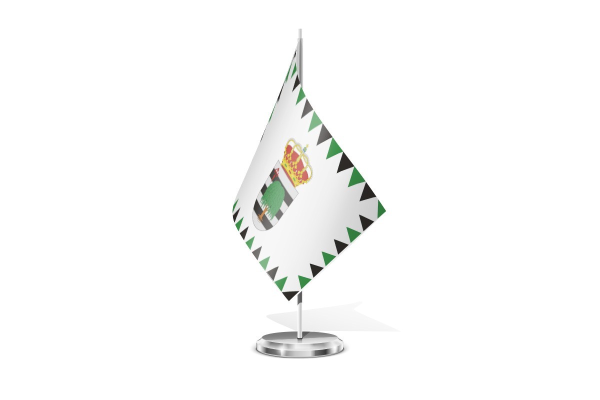 Bandera de mesa de Saceda