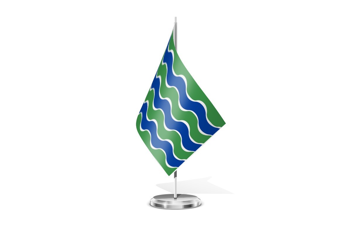 Bandera de mesa de Tragacete