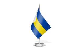 Bandera de mesa de Villalba de la Sierra 123