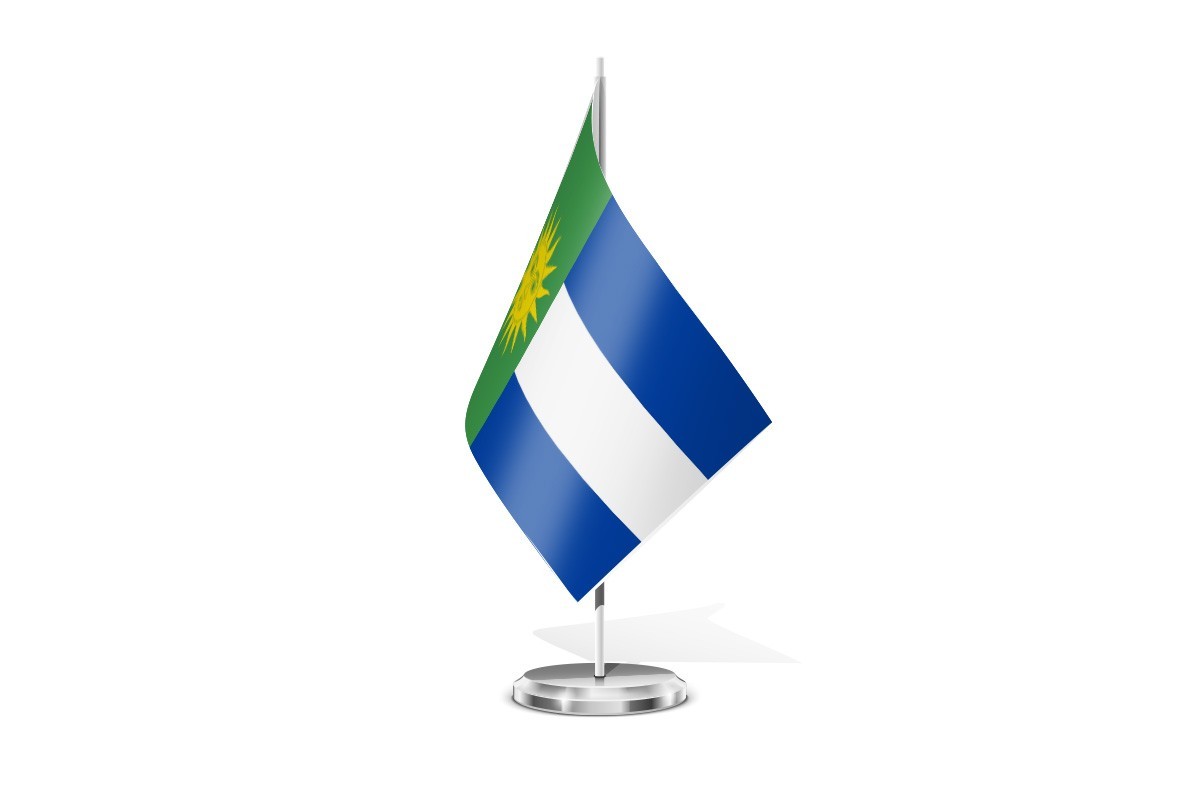 Bandera de mesa de Villaverde y Pasaconsol