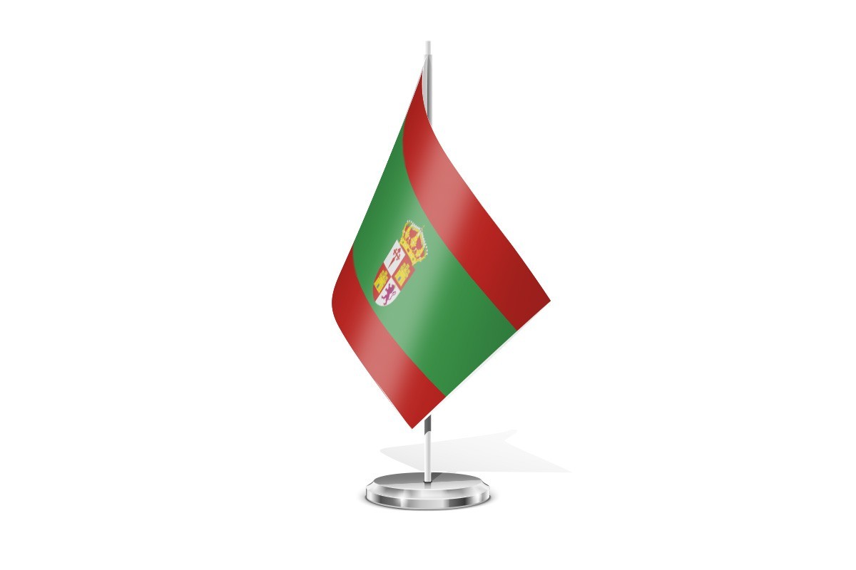 Bandera de mesa de Liétor