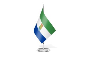 Bandera de mesa de Valdeganga 123