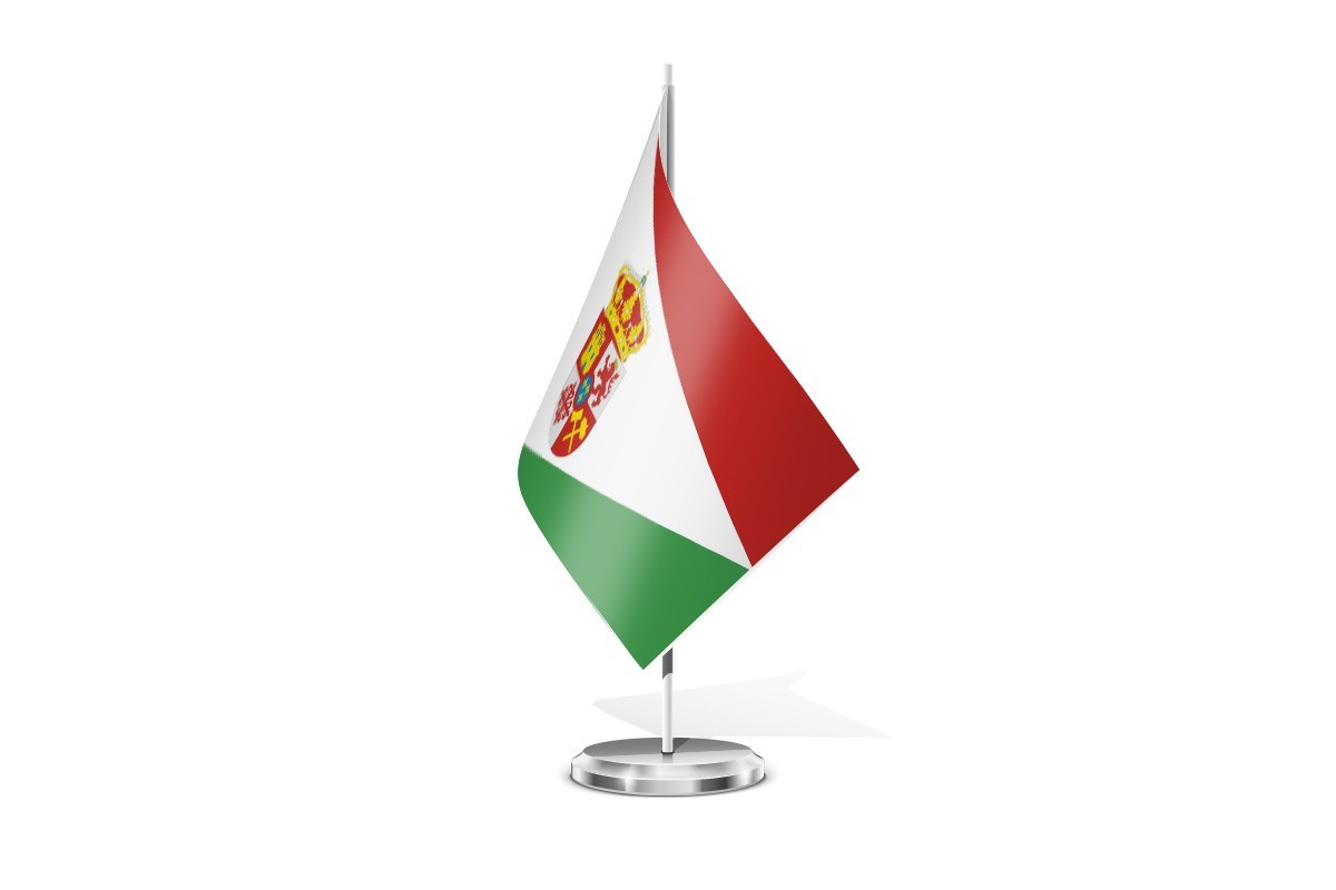 Bandera de mesa de Almadén