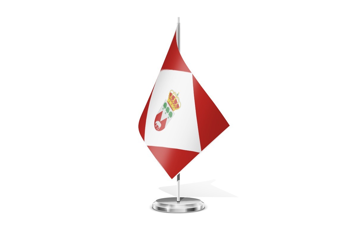 Bandera de mesa de Cabezarrubias del Puerto