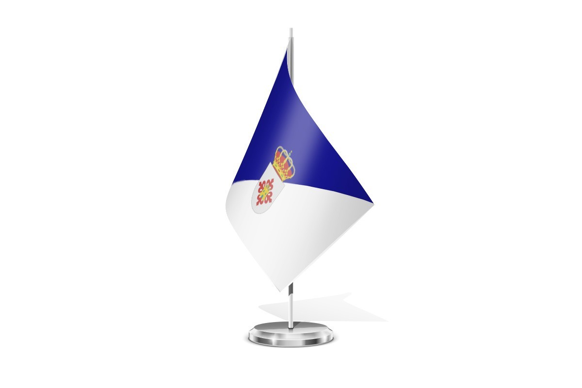 Bandera de mesa de Daimiel