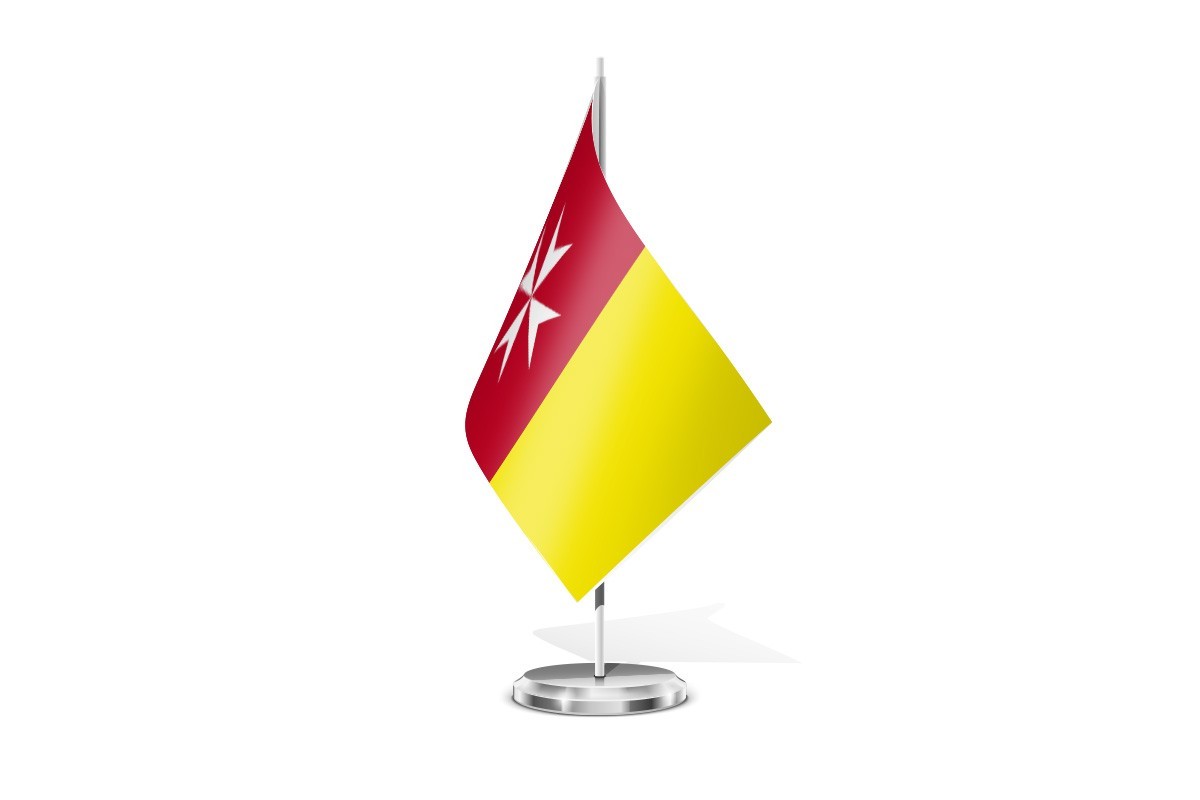 Bandera de mesa de Herencia