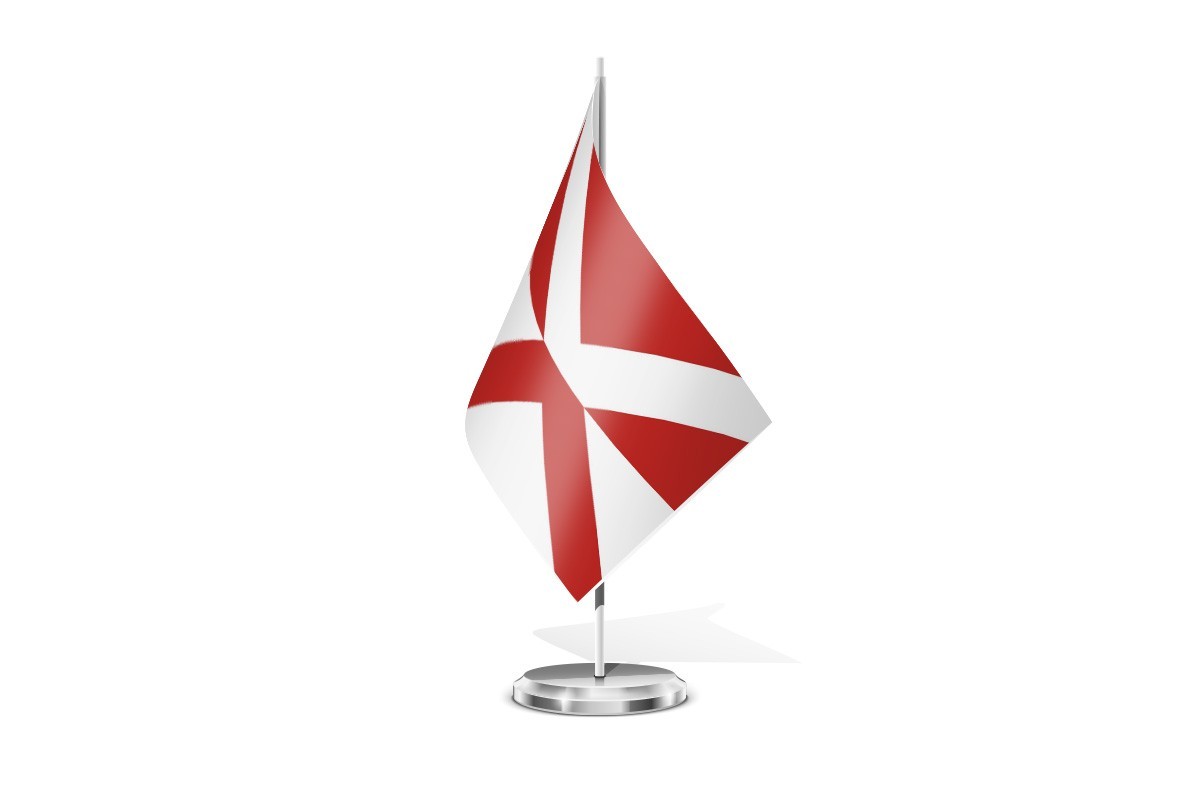 Bandera de mesa de Labores