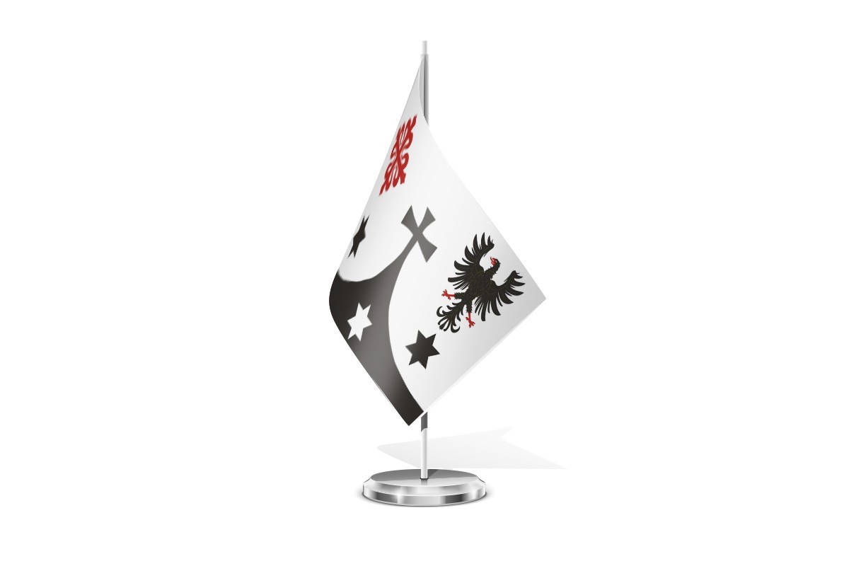Bandera de mesa de Malagón
