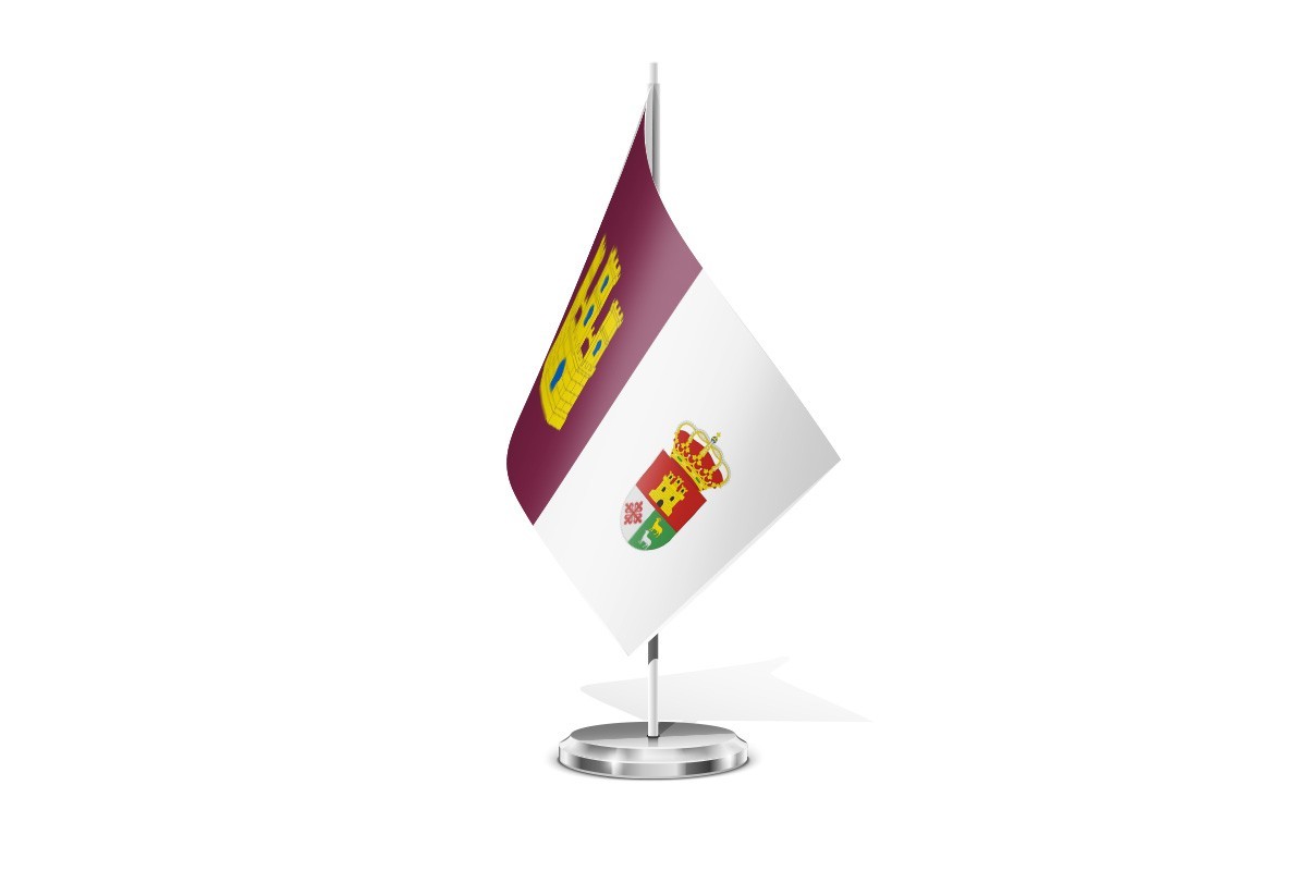 Bandera de mesa de Mestanza