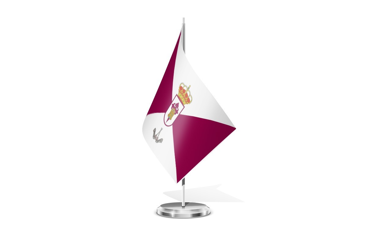 Bandera de mesa de Montiel