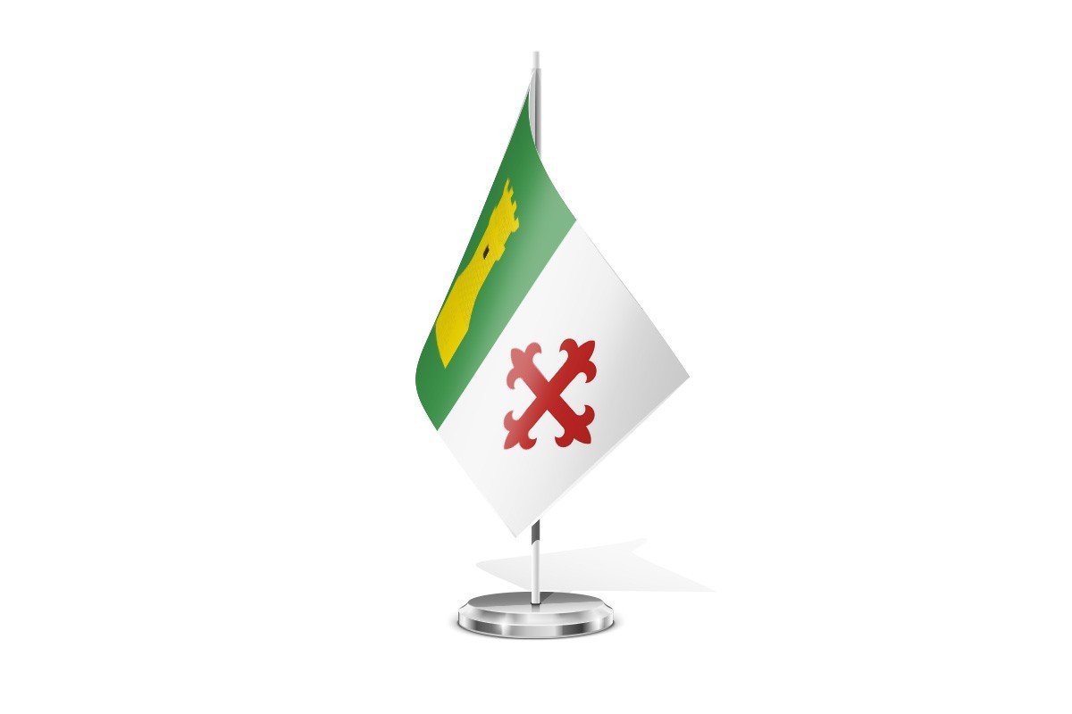 Bandera de mesa de Piedrabuena
