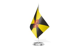 Bandera de mesa de Saceruela 123