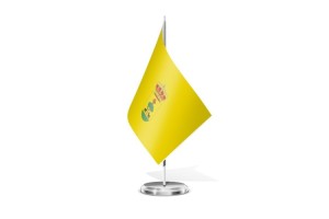 Bandera de mesa de Solana del Pino 123
