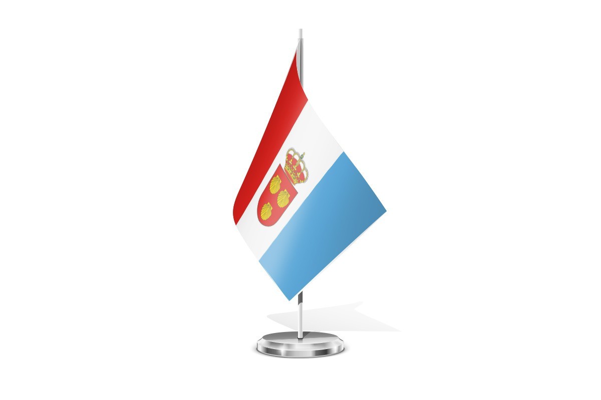 Bandera de mesa de Villahermosa