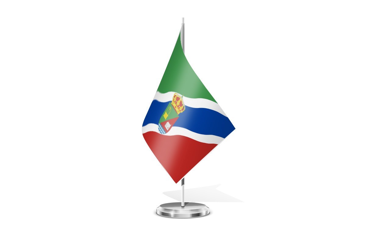 Bandera de mesa de Alovera