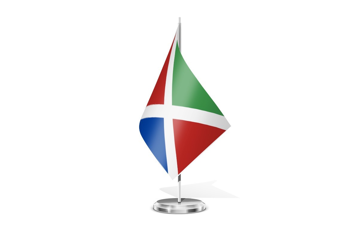 Bandera de mesa de Campisábalos