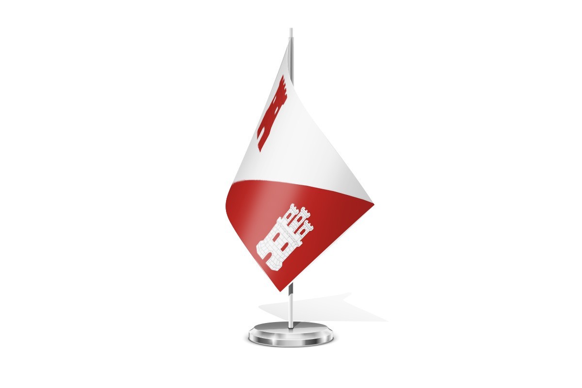 Bandera de mesa de Cobeta