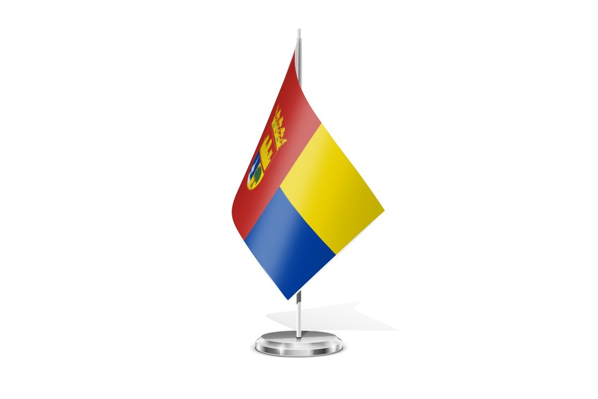 Bandera de mesa de Fuentelsaz