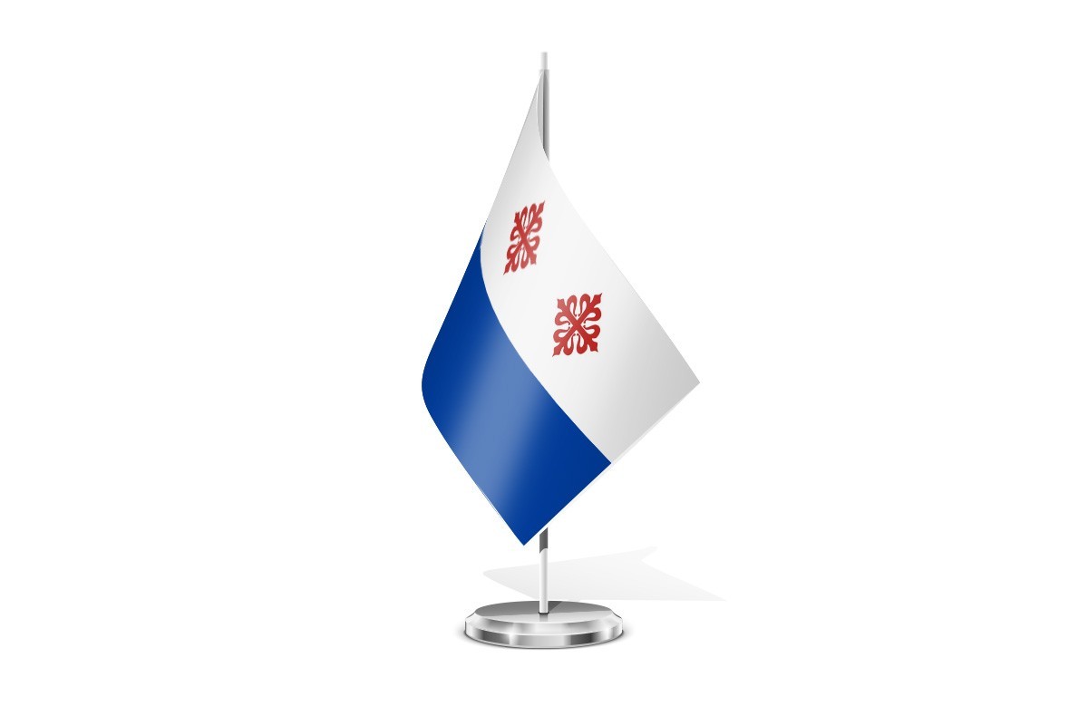Bandera de mesa de Hontoba