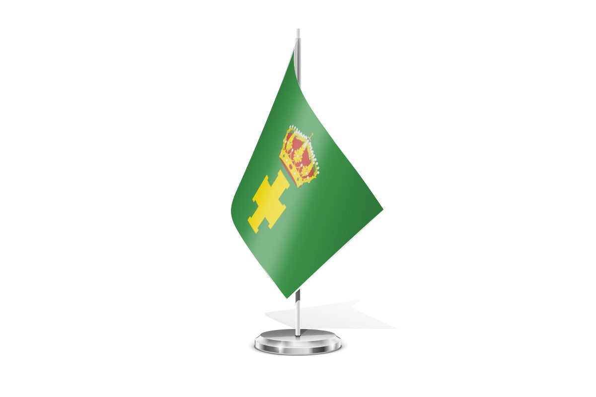Bandera de mesa de Marchamalo