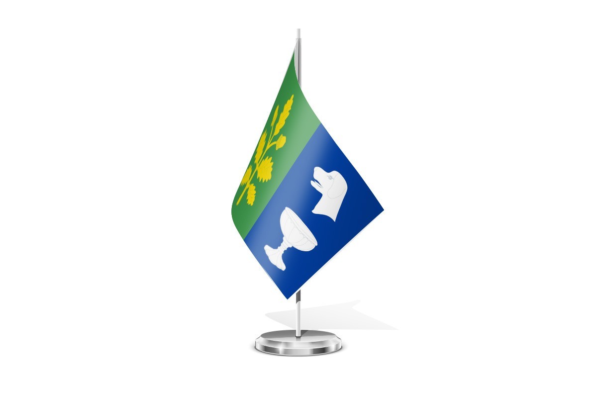 Bandera de mesa de Matarrubia