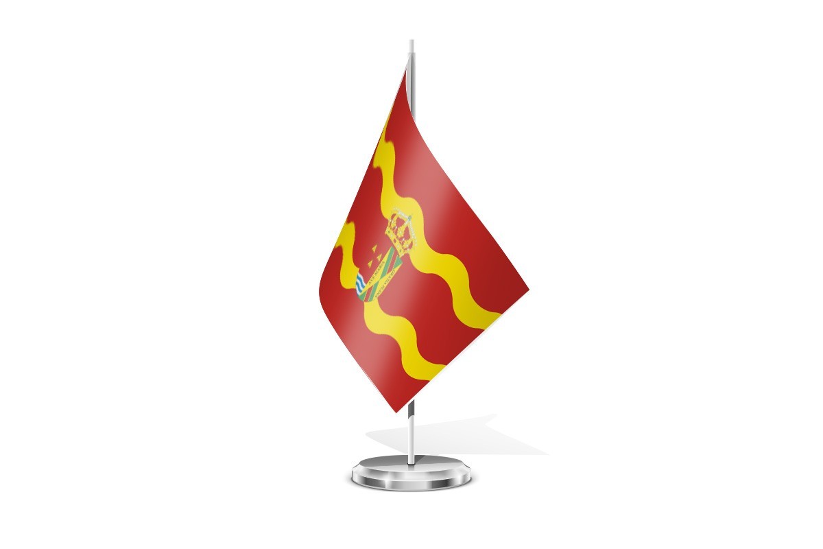 Bandera de mesa de Muduex