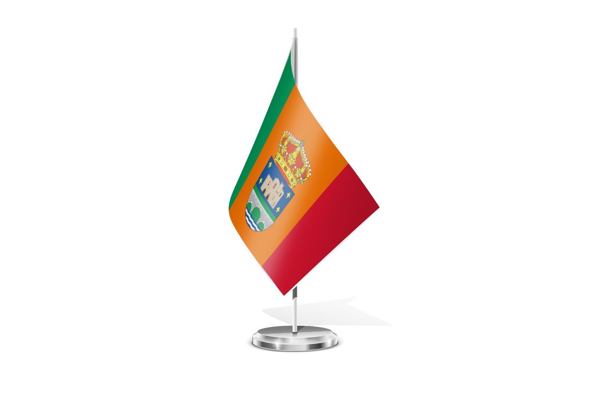 Bandera de mesa de Retiendas