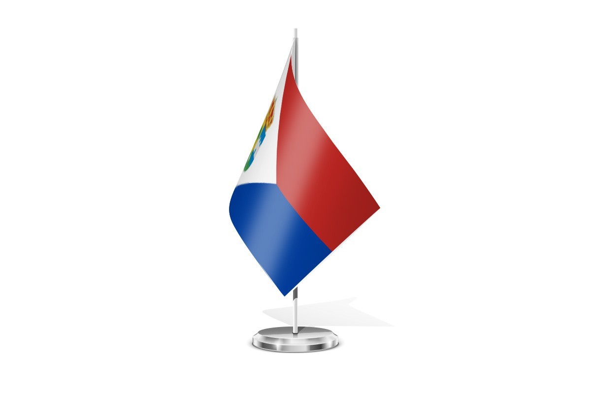 Bandera de mesa de Aldeanueva de San Bartolomé