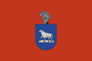 Bandera de Ansoáin de alta calidad para exterior 123