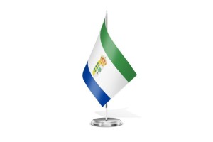 Bandera de mesa de Buenaventura 123