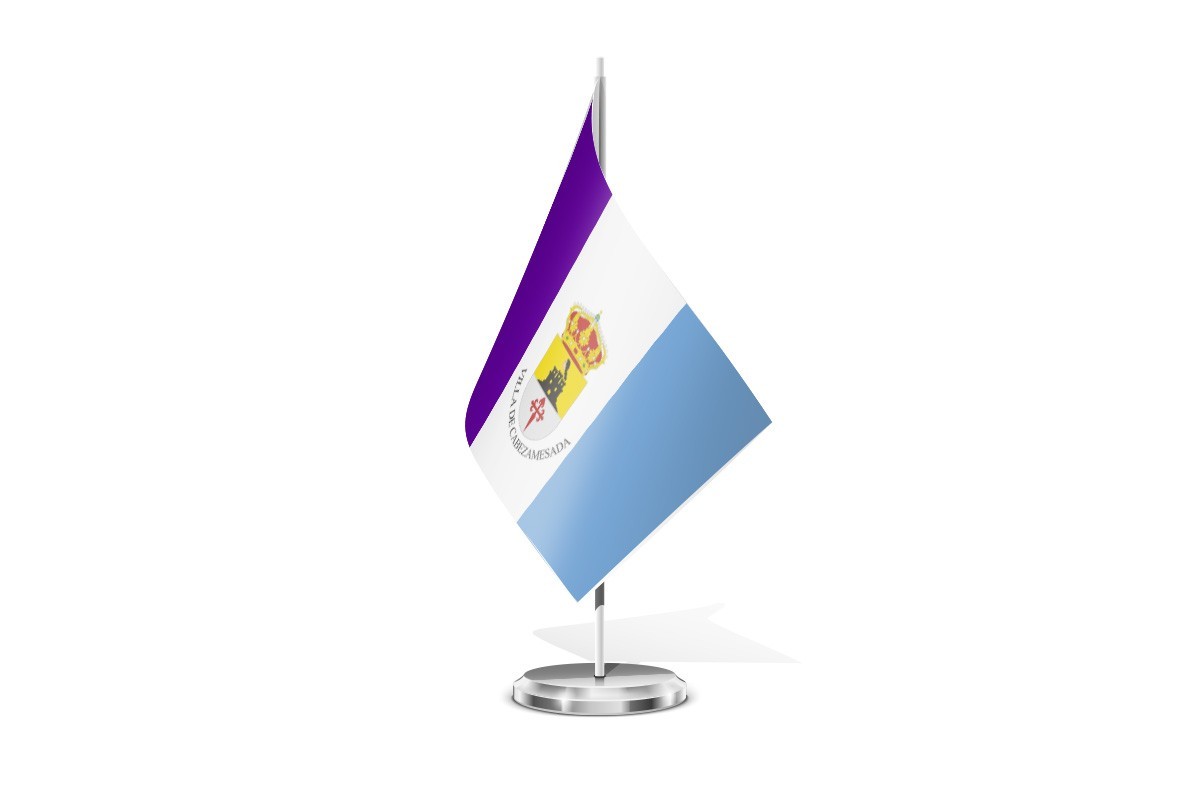 Bandera de mesa de Cabezamesada