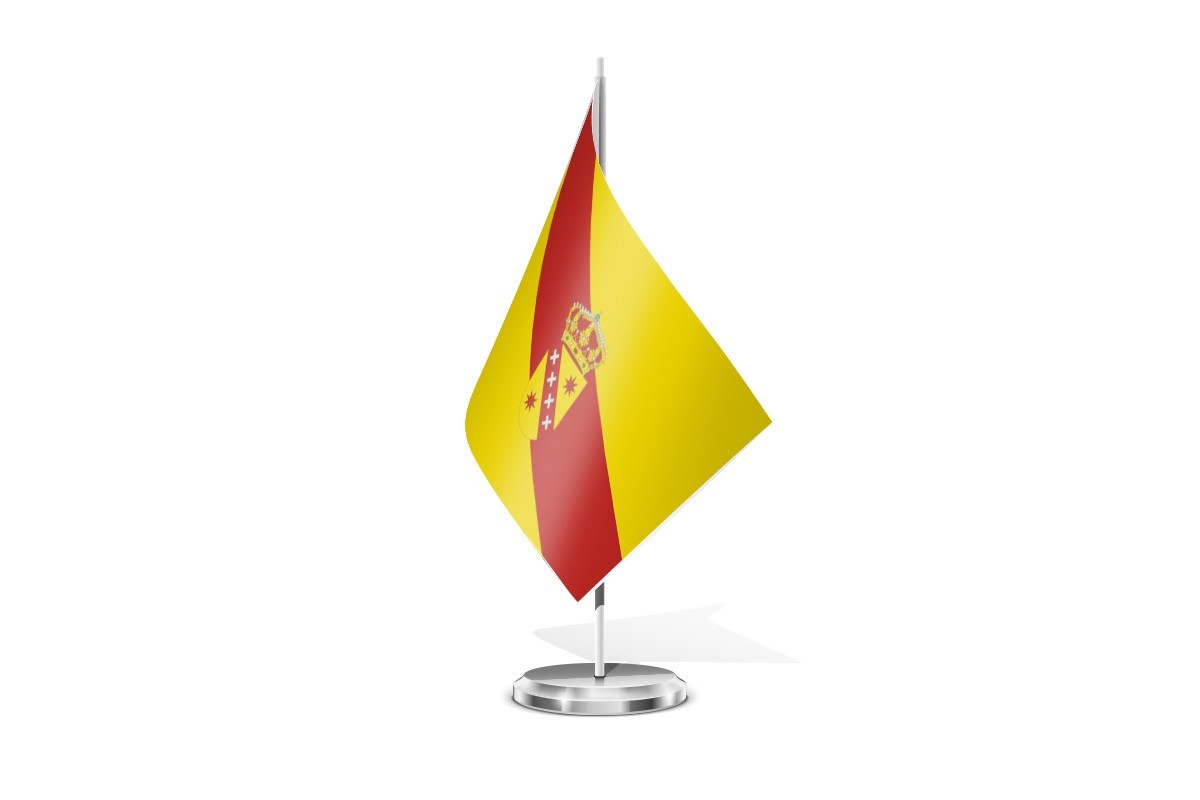Bandera de mesa de Cobisa