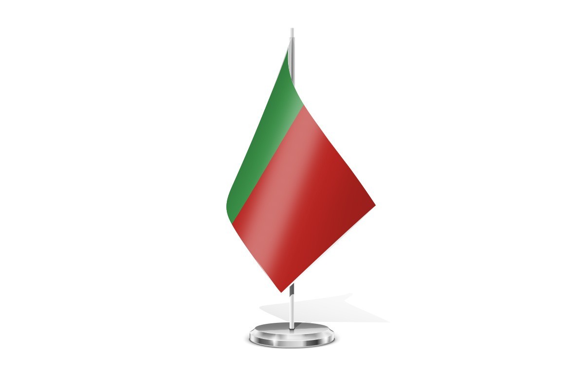 Bandera de mesa de Guadamur