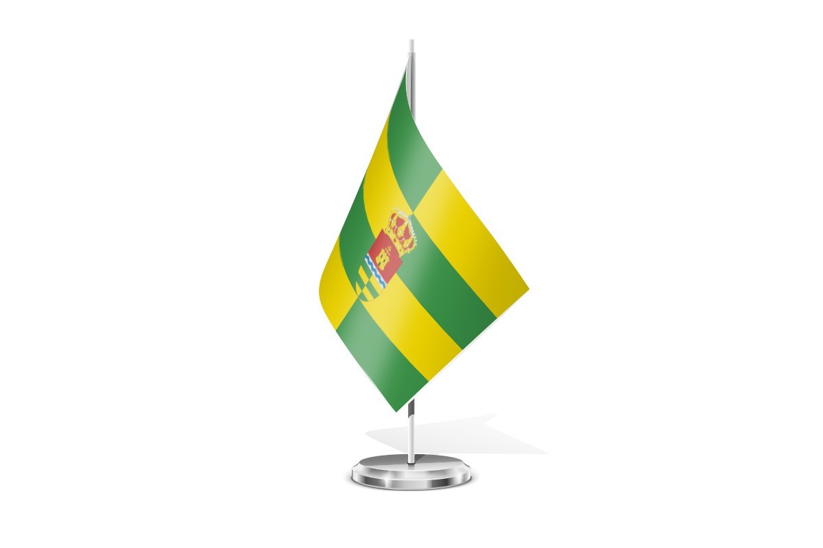 Bandera de mesa de Herencias