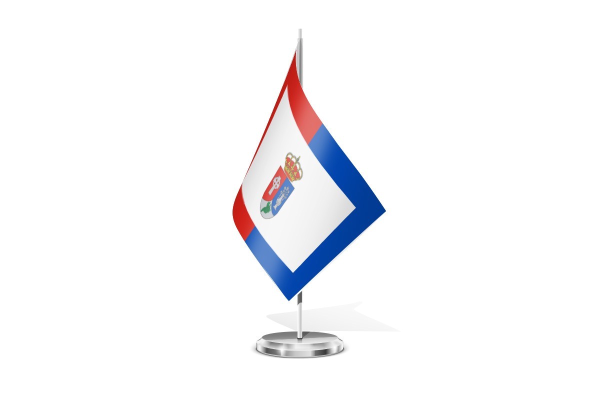 Bandera de mesa de Lucillos