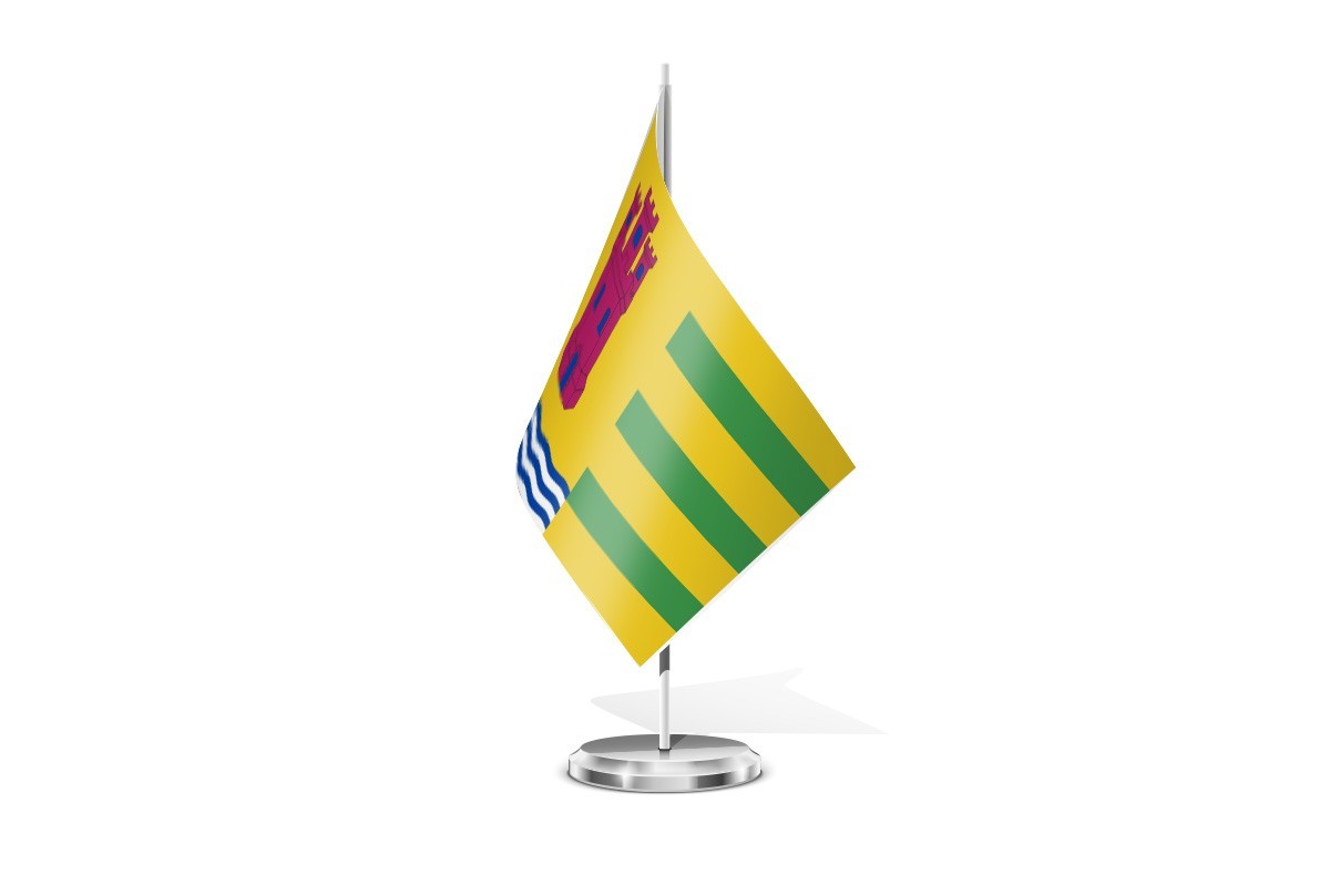 Bandera de mesa de Malpica de Tajo