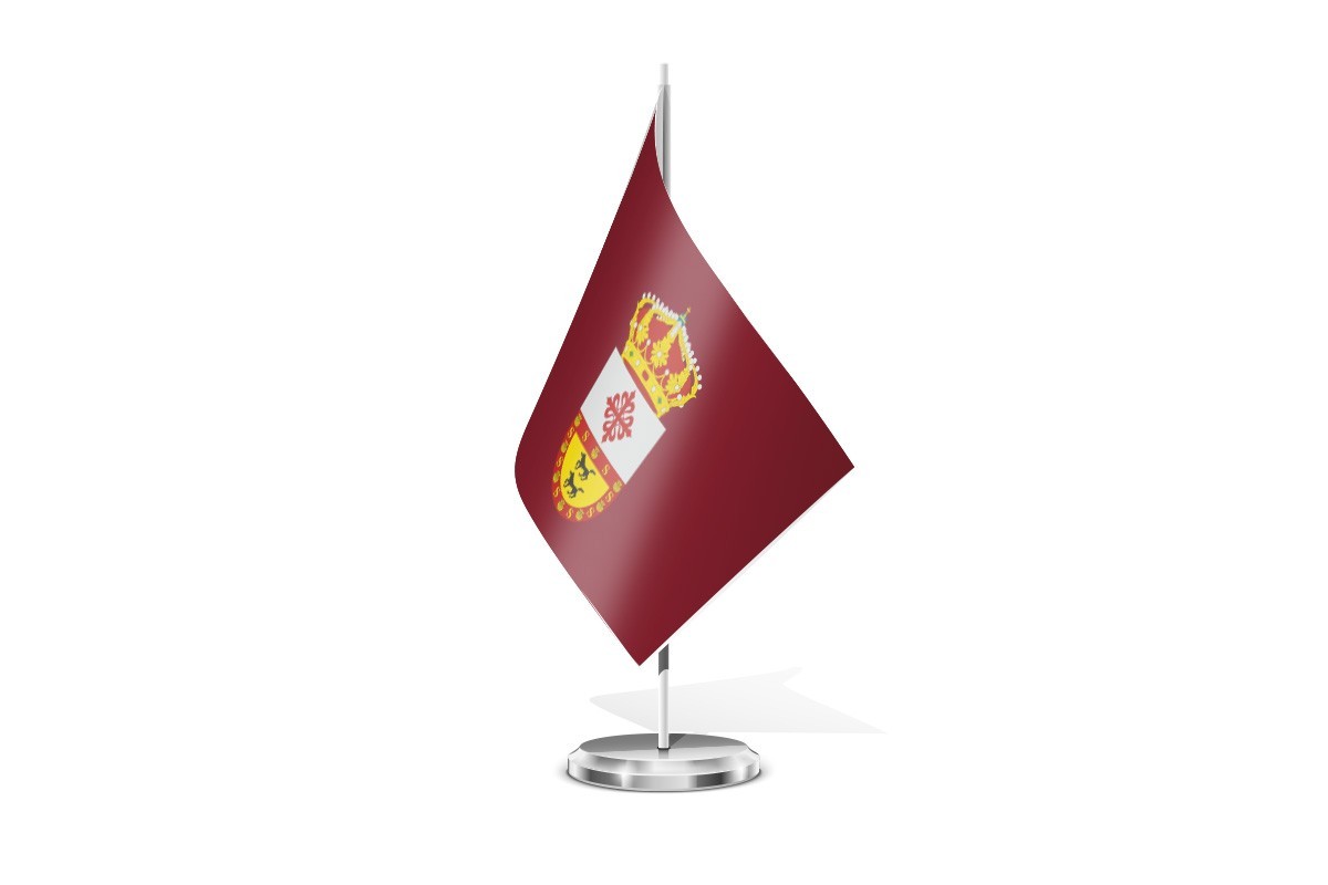Bandera de mesa de Maqueda