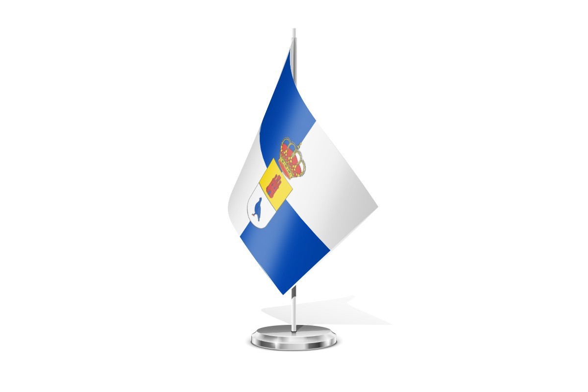 Bandera de mesa de Mejorada