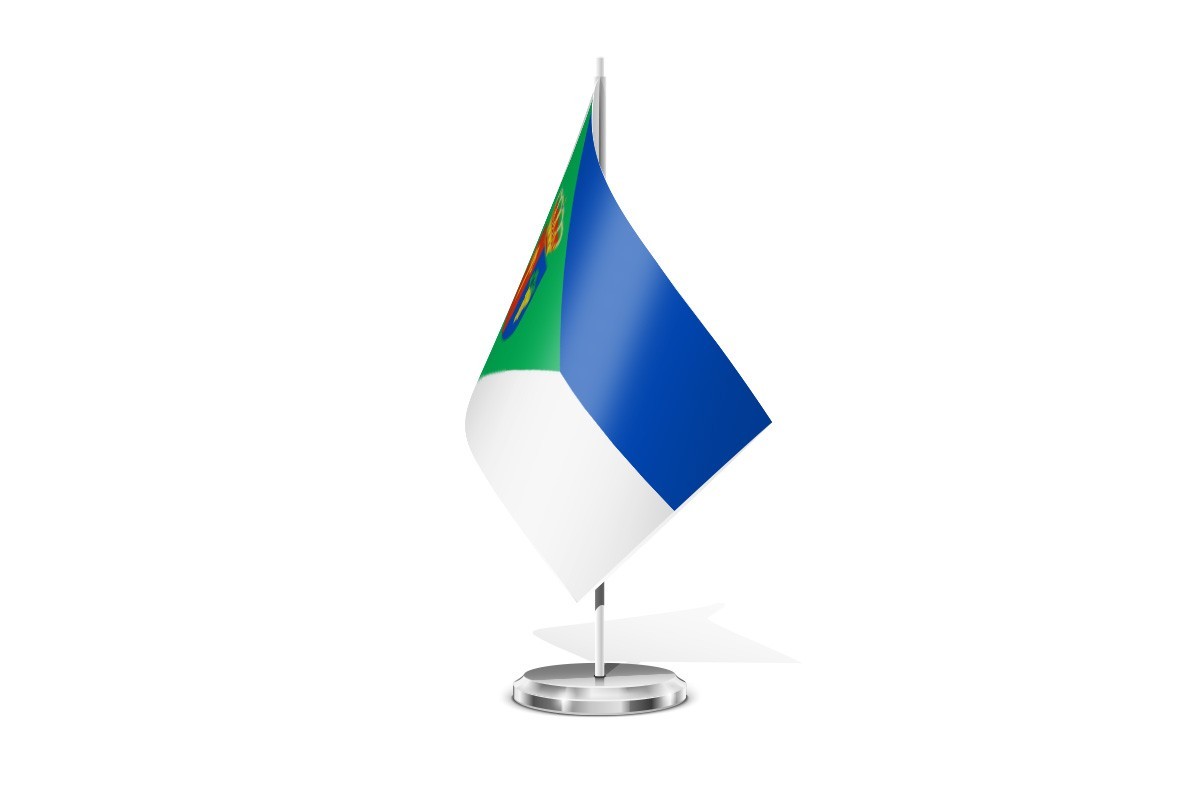 Bandera de mesa de Montearagón