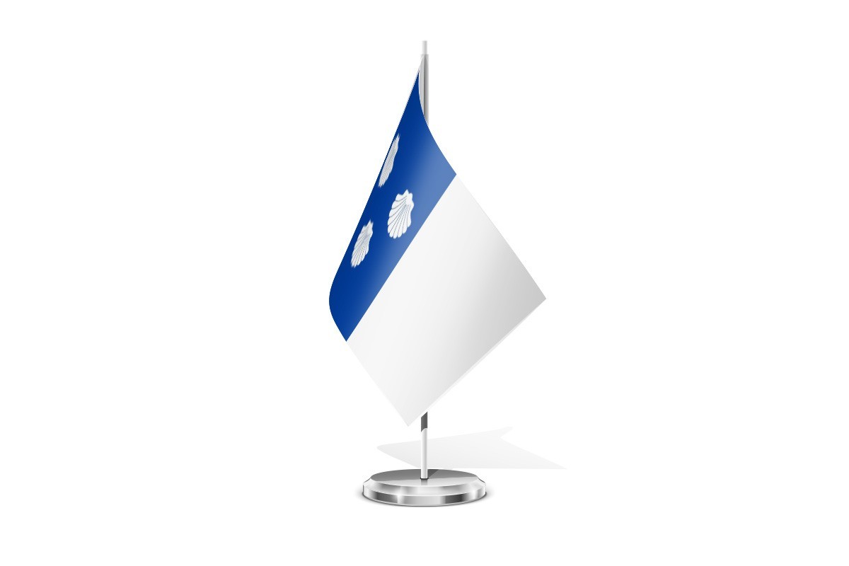 Bandera de mesa de Noblejas