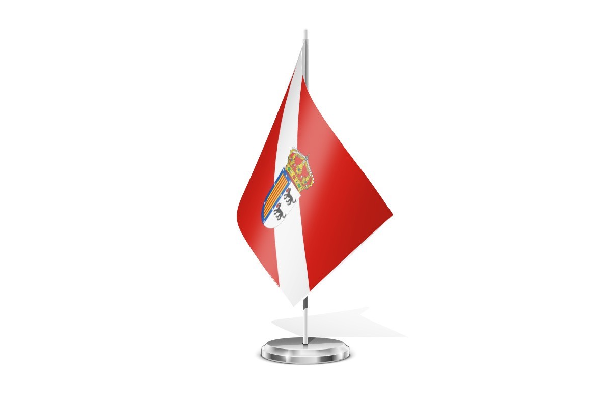 Bandera de mesa de Nombela